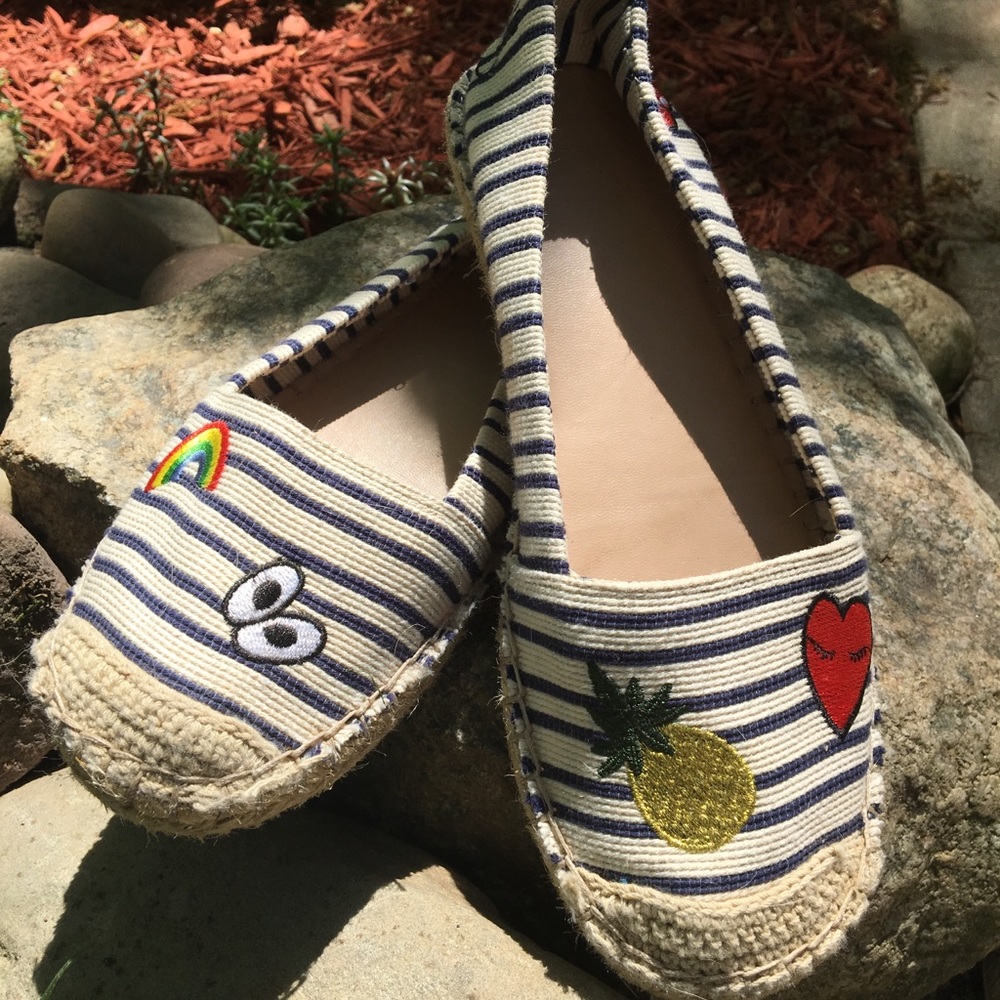MIX6 Women shoes espadrille flat size 7.5
